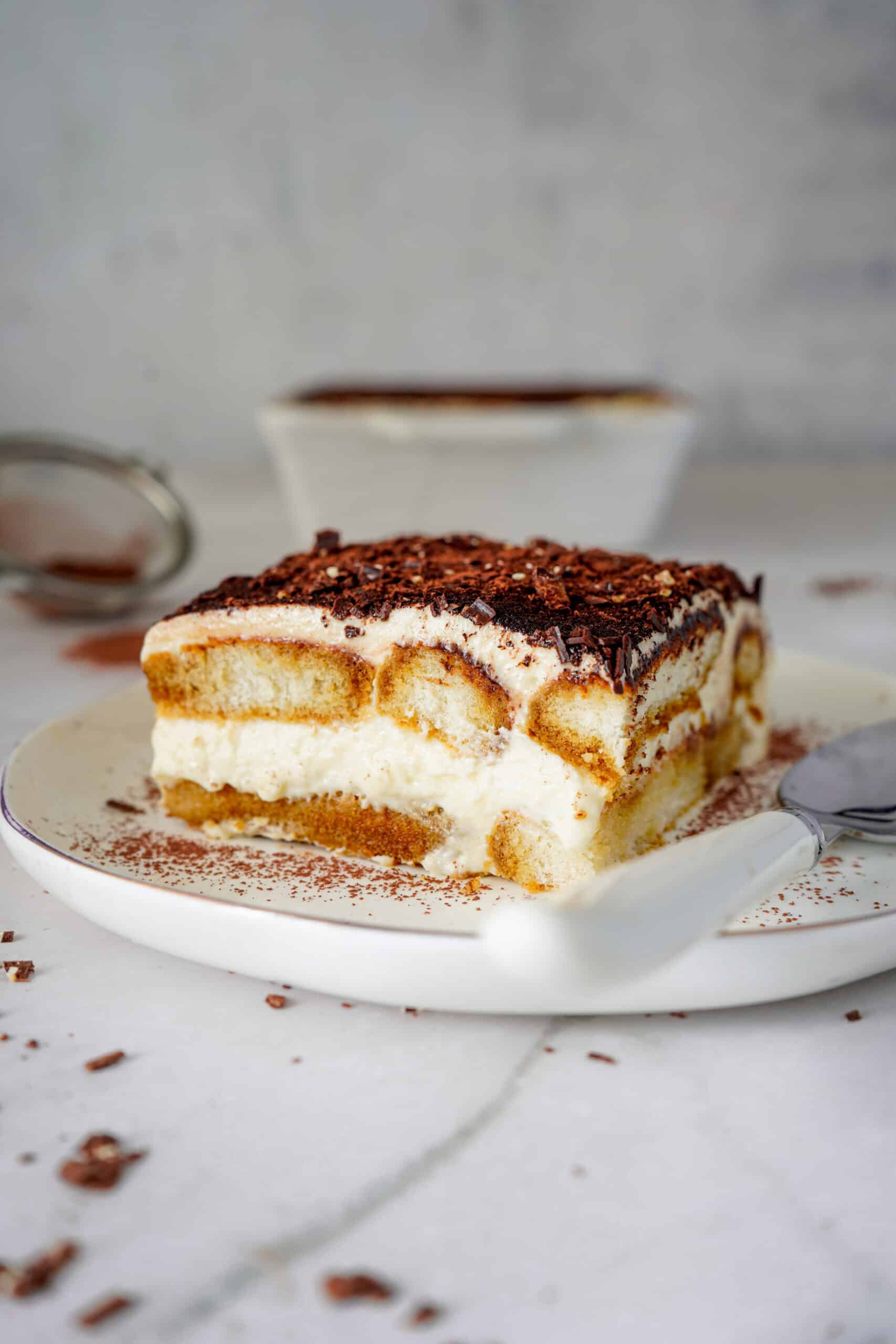 Classic Tiramisu Closeup