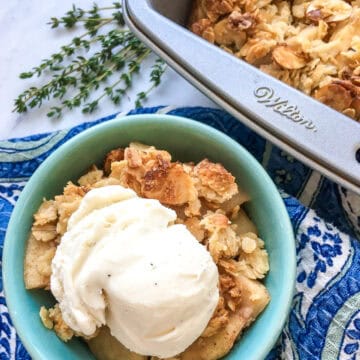 Baked Cinnamon Apple Crisp