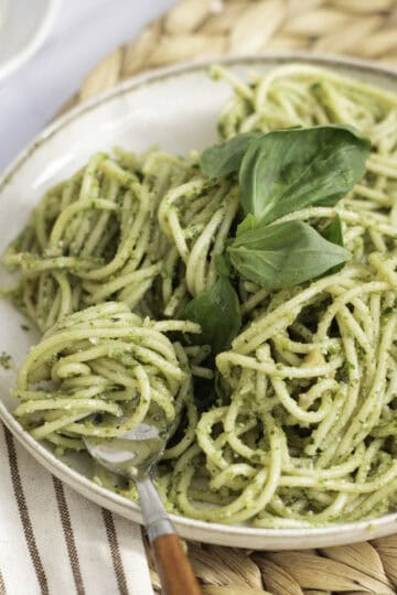 basil pesto pasta