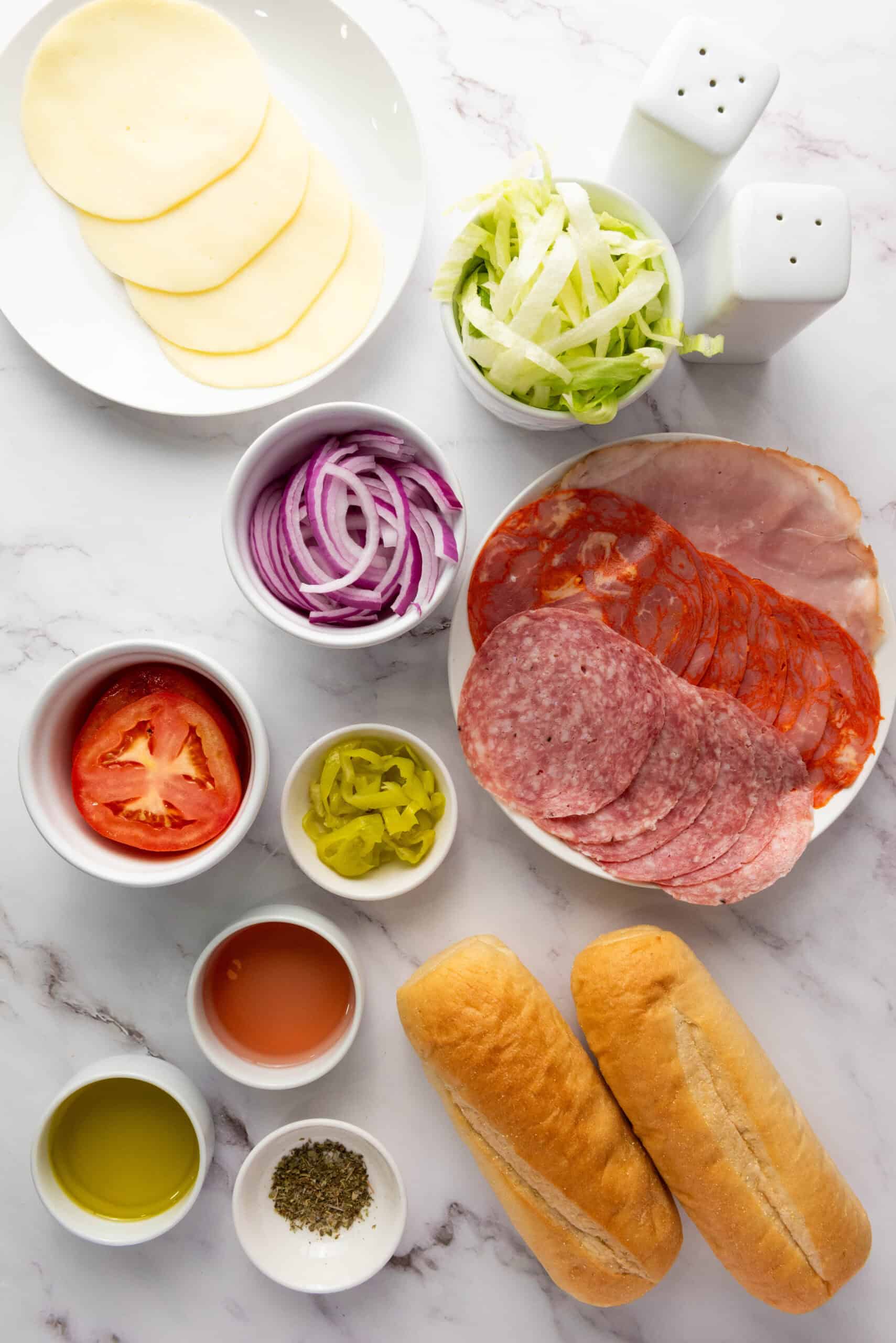 classic italian sub ingredients