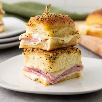 ham and swiss sliders