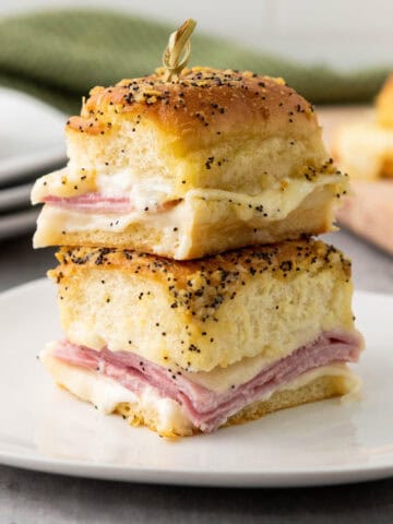 ham and swiss sliders