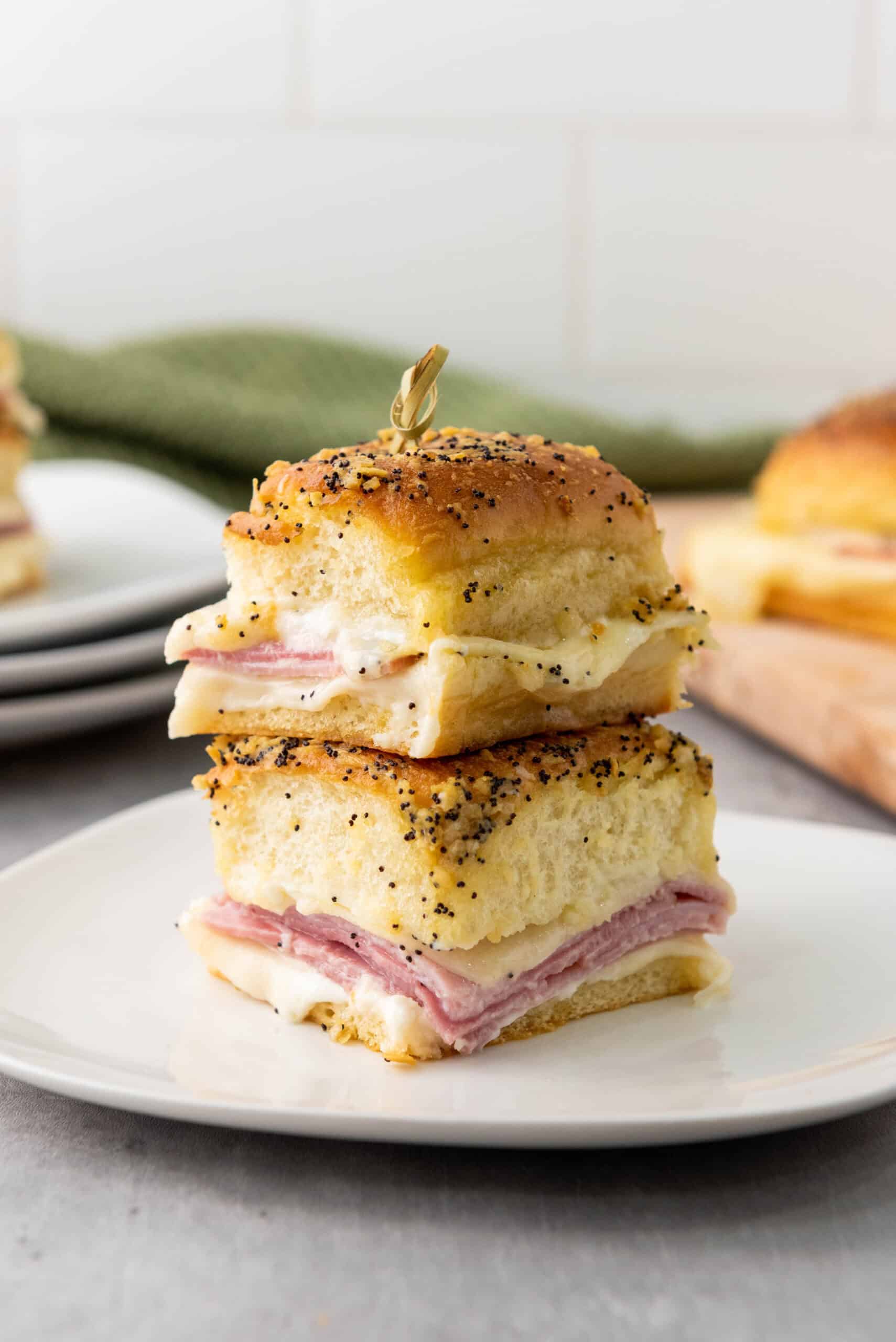 ham and swiss sliders