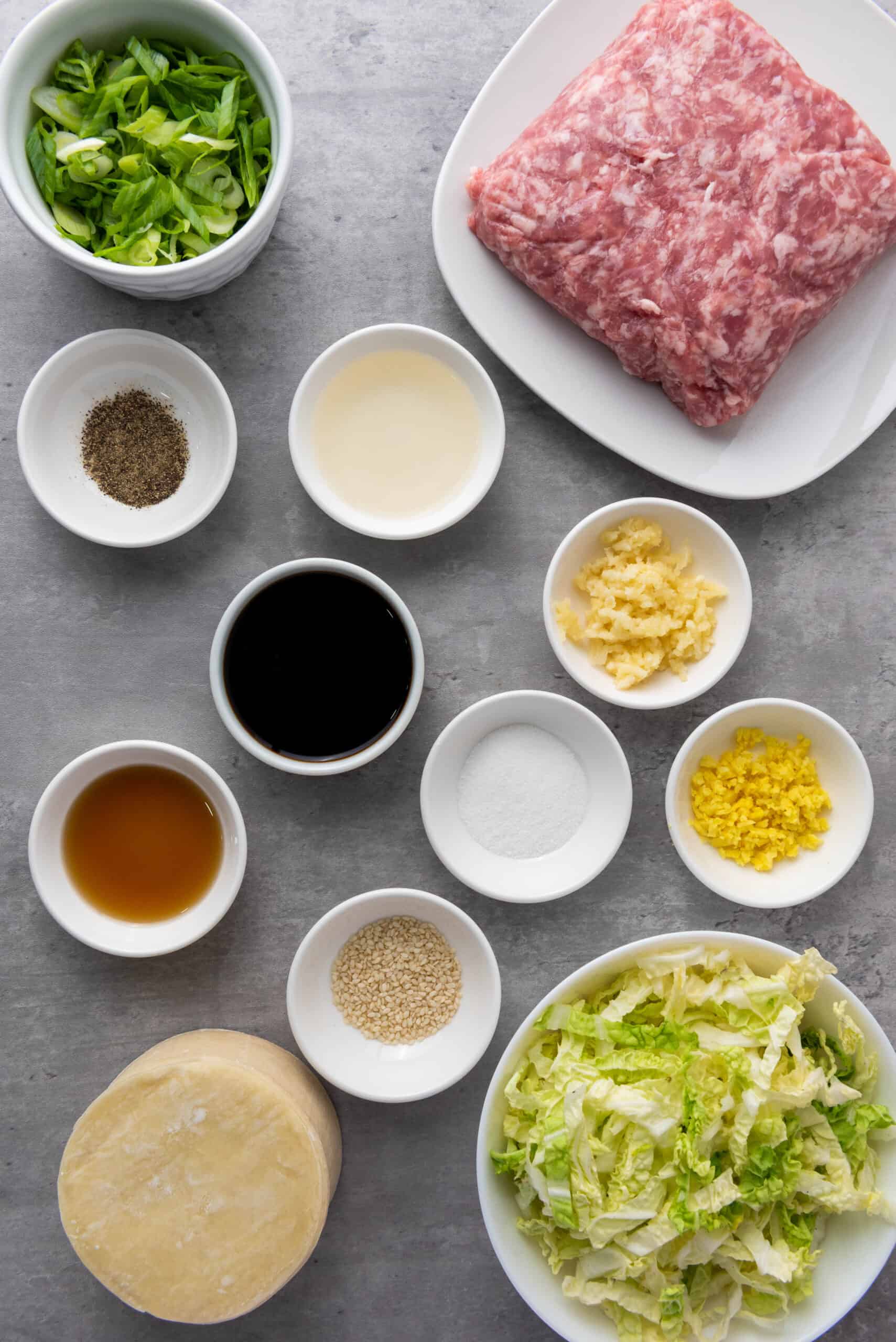 pan fried pork dumpling ingredients