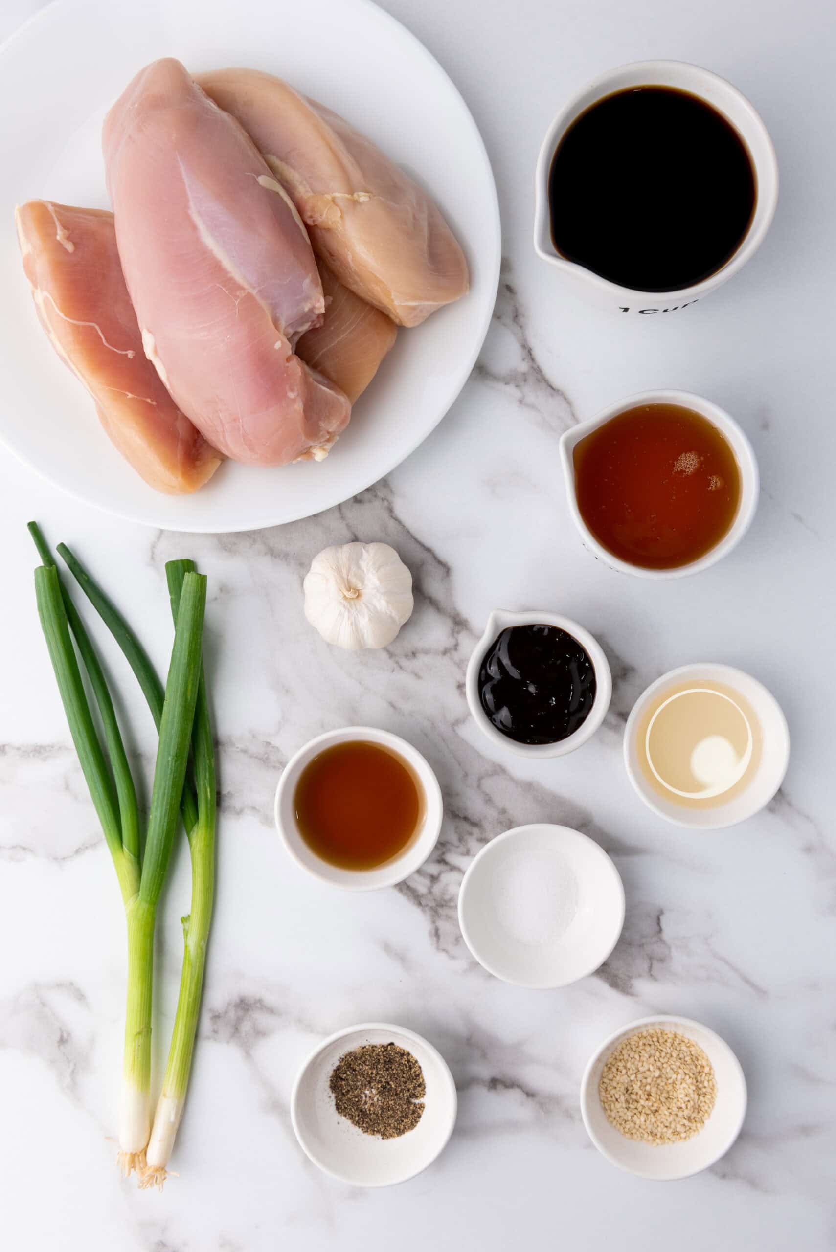 soy honey garlic chicken ingredients