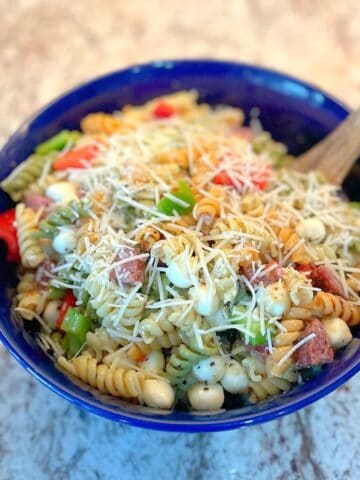 zesty italian pasta salad