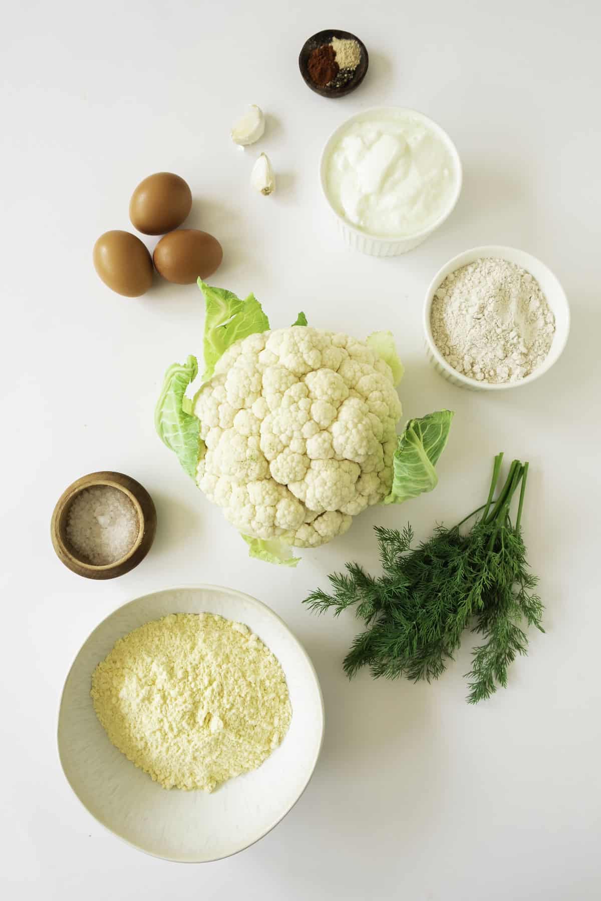 crispy cauliflower bites ingredients