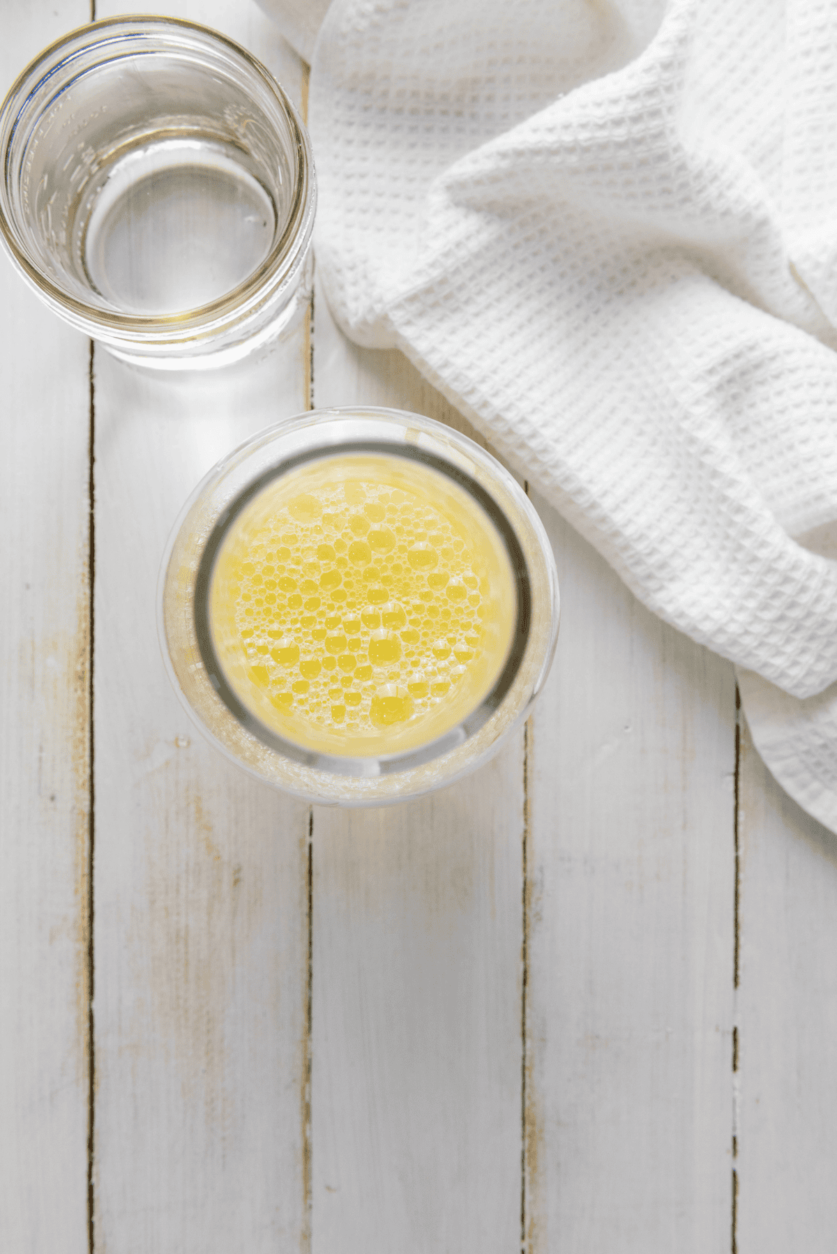 homemade lemonade in pitcher